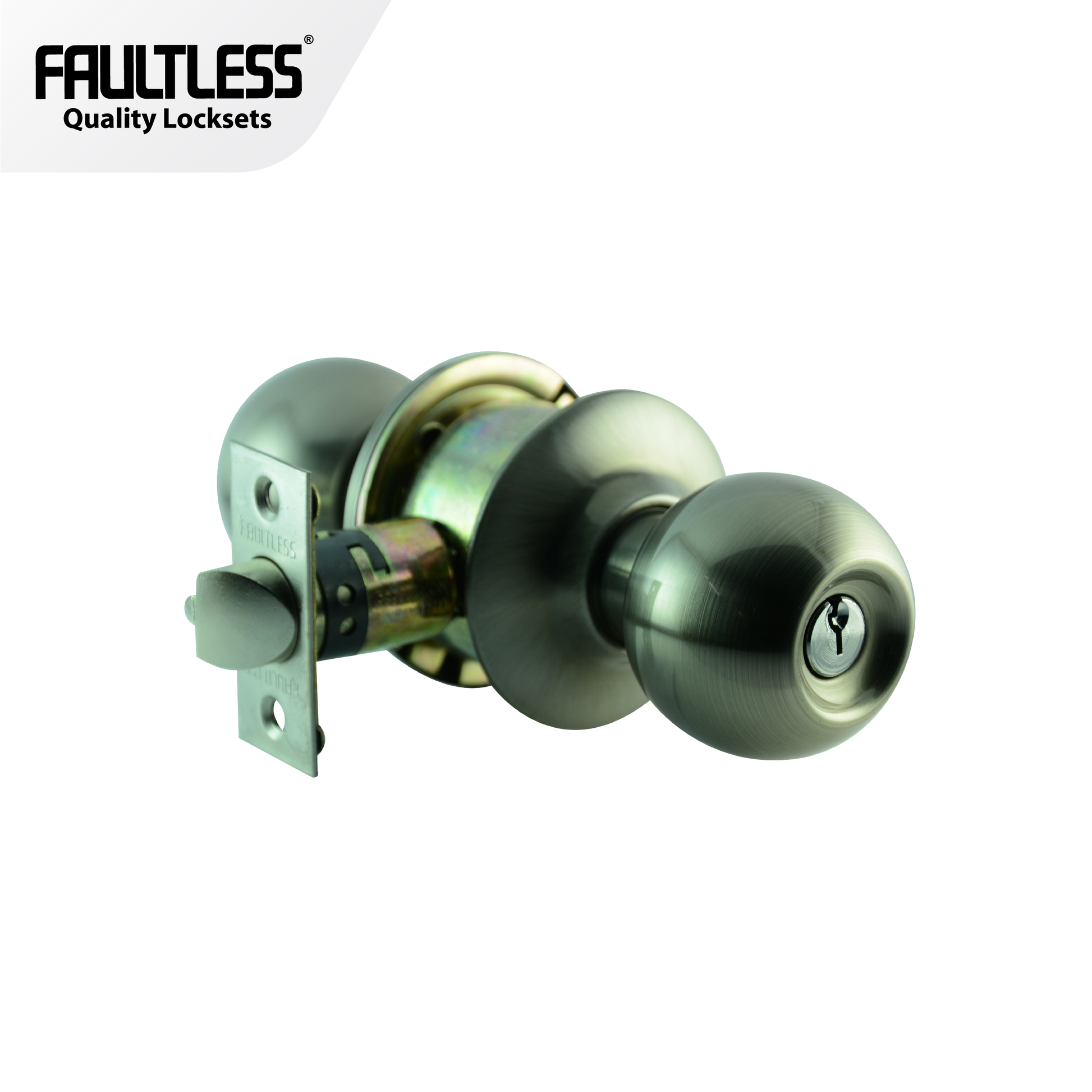 Faultless Knobset - Cylindrical