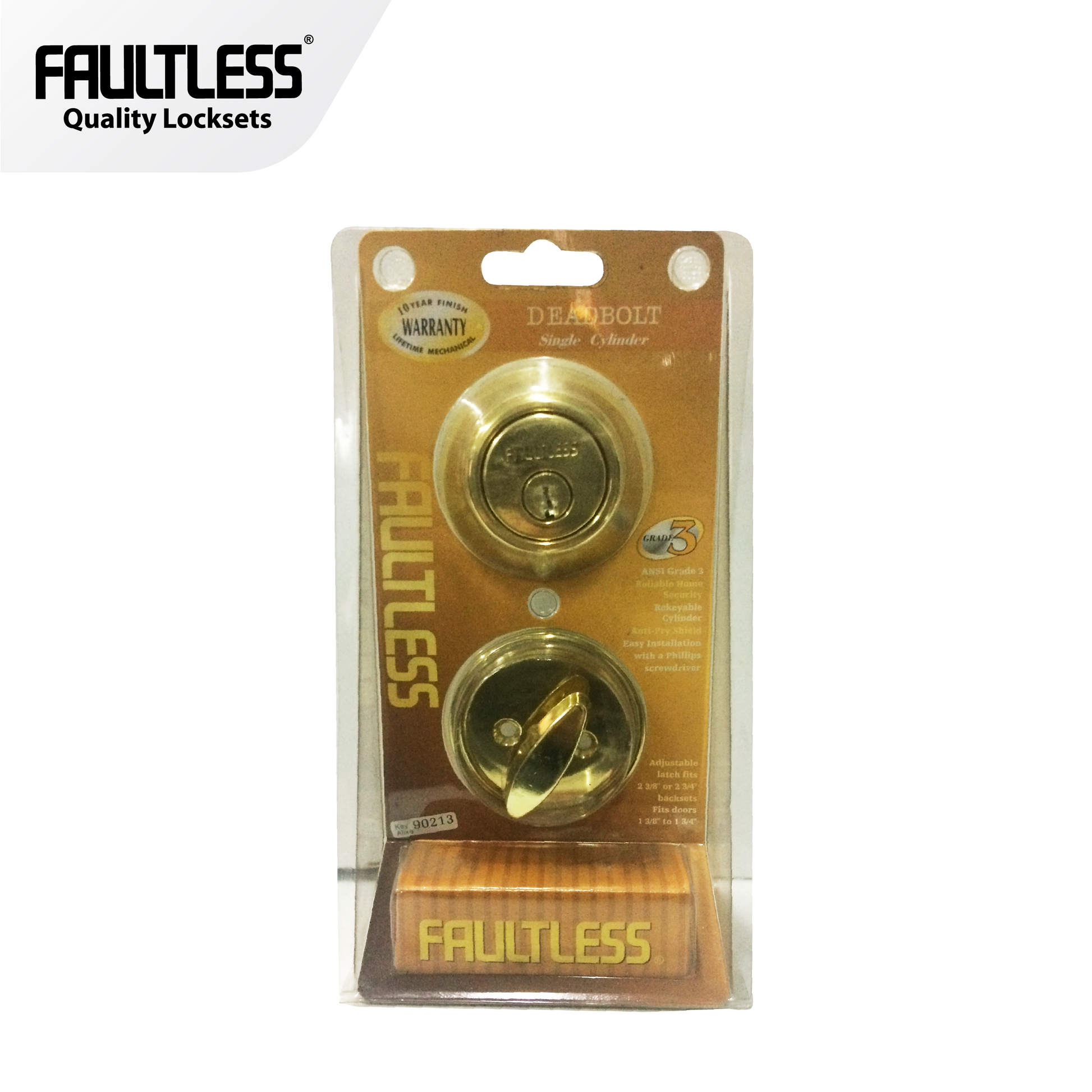 Faultless Deadbolts