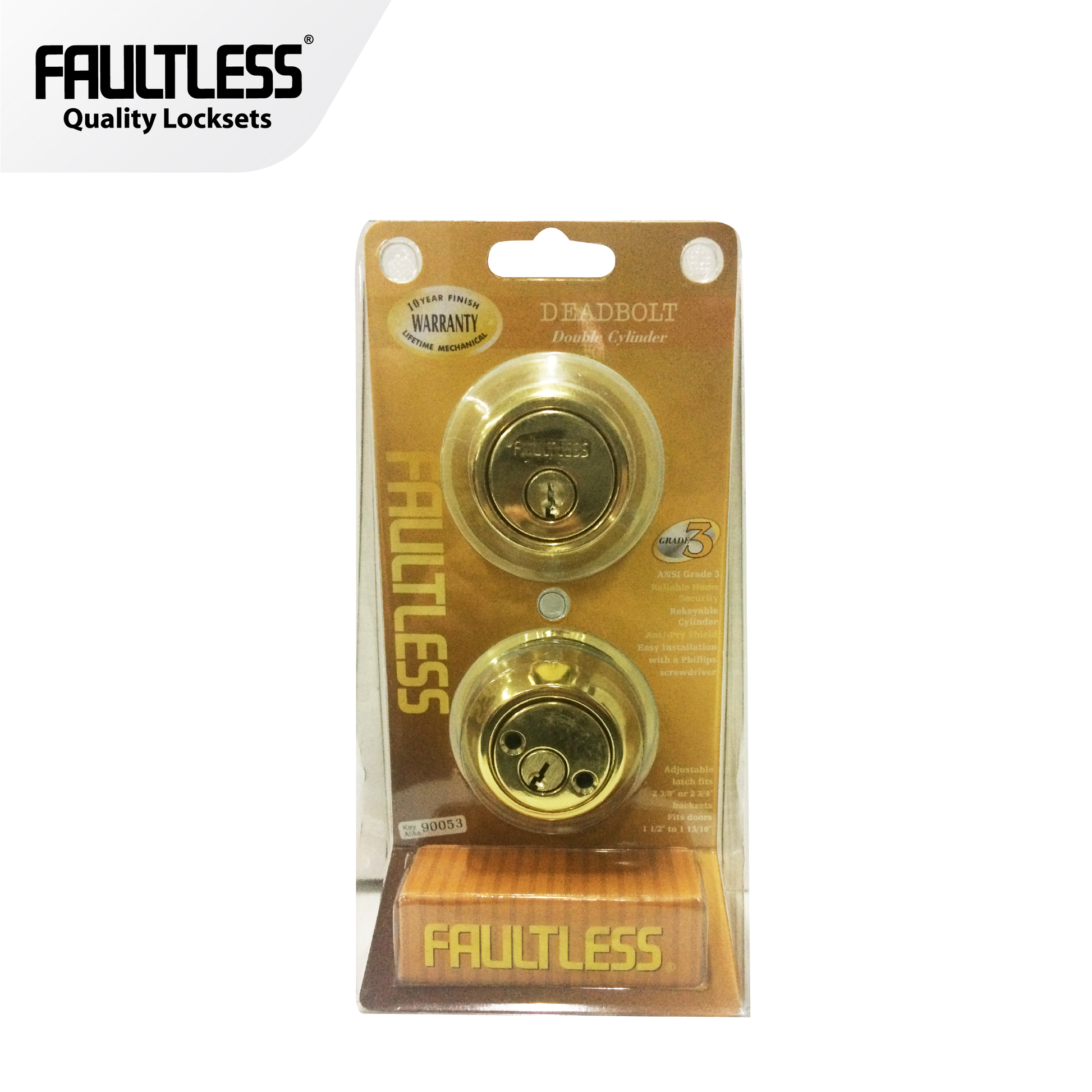 Faultless Deadbolts