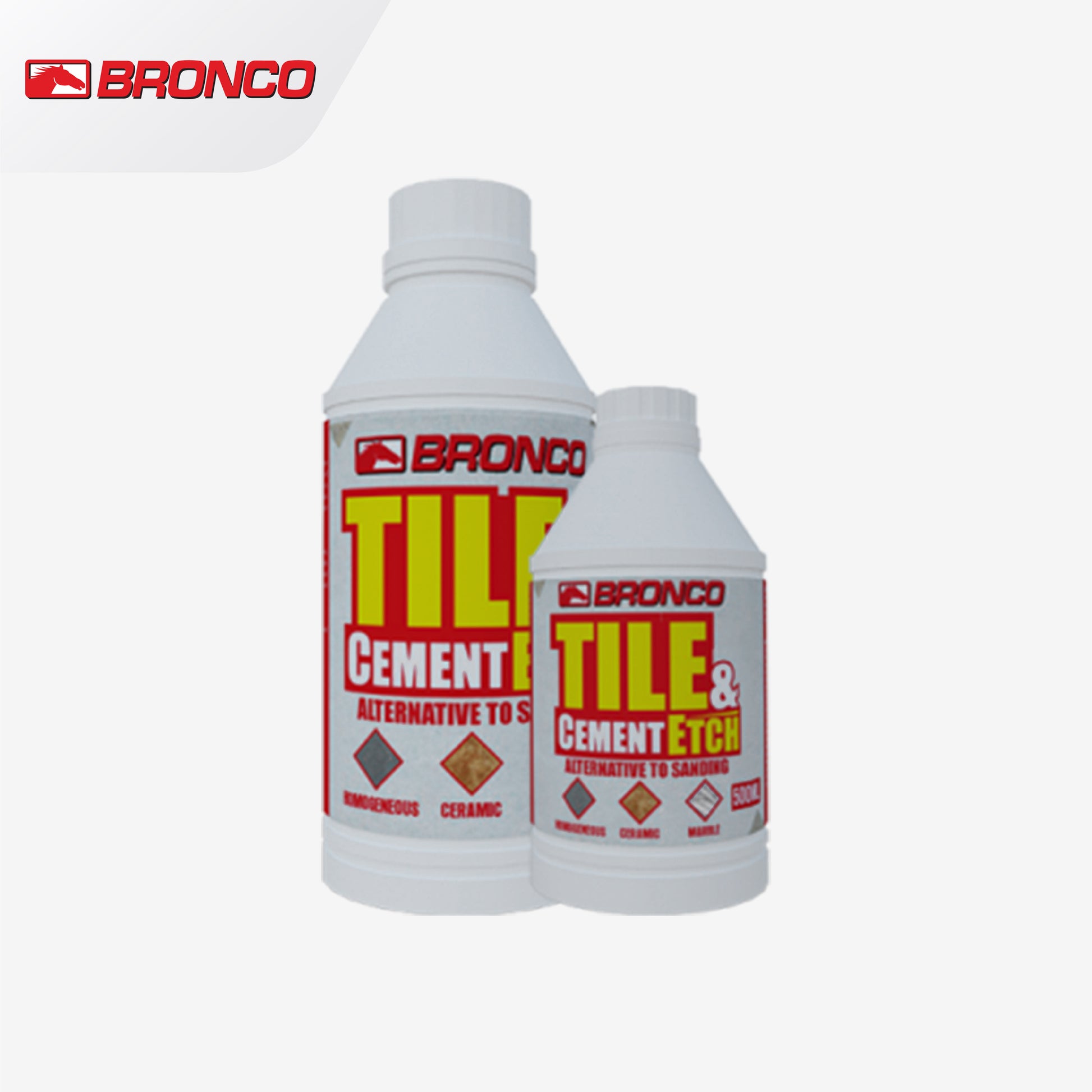 Bronco Tile Cement Etch