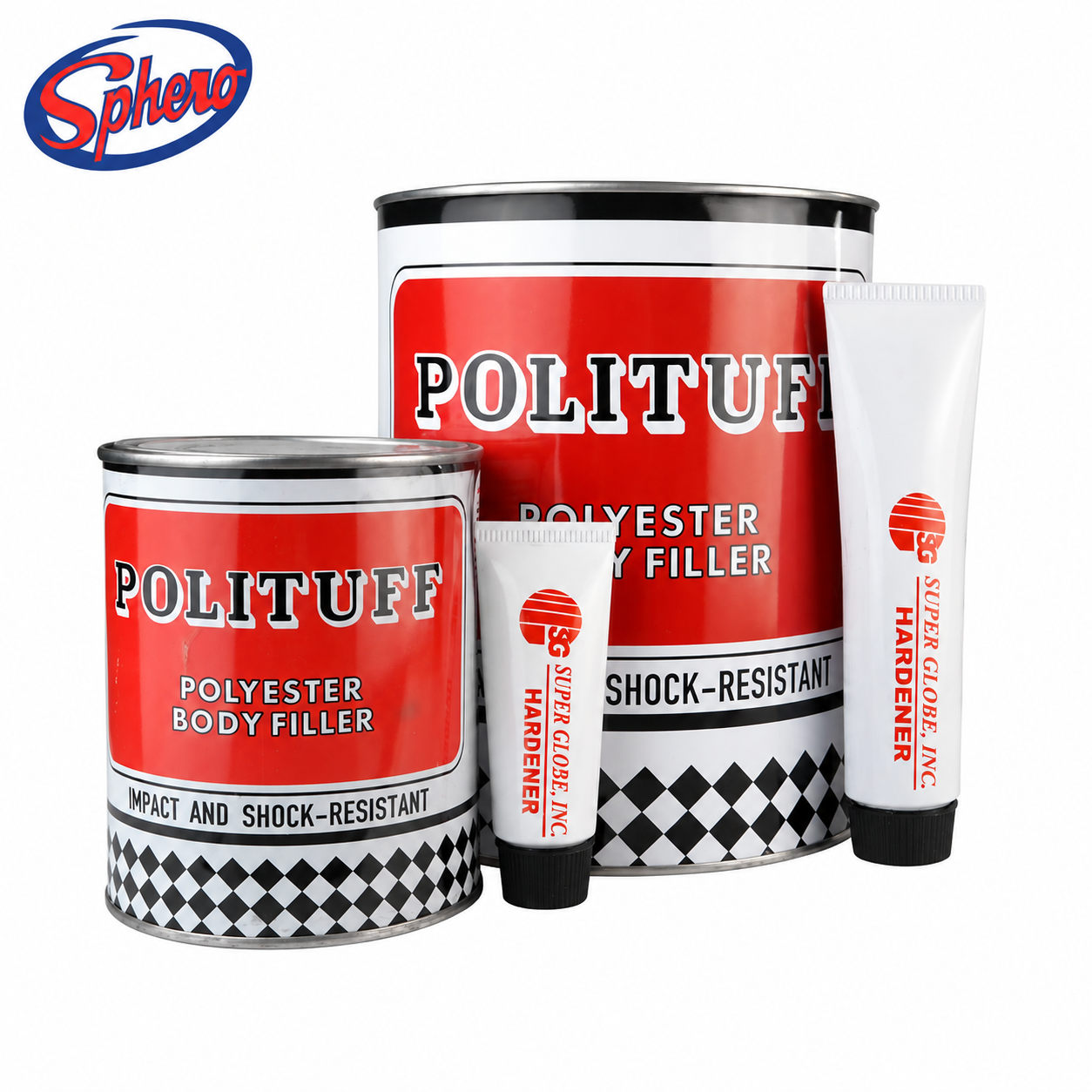 Sphero Polituff Polyester Body Filler w/hardener