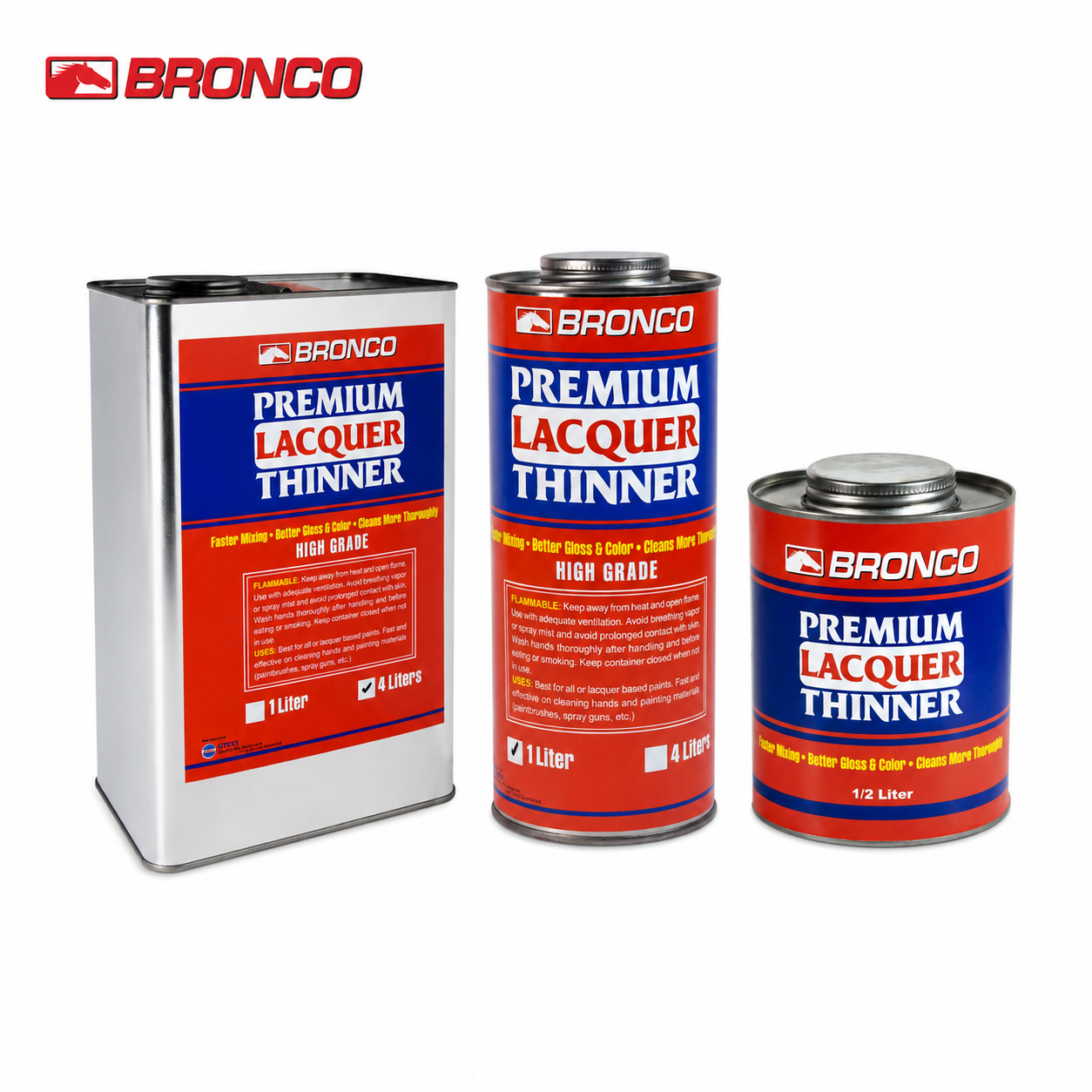 Bronco Premium Lacquer Thinner