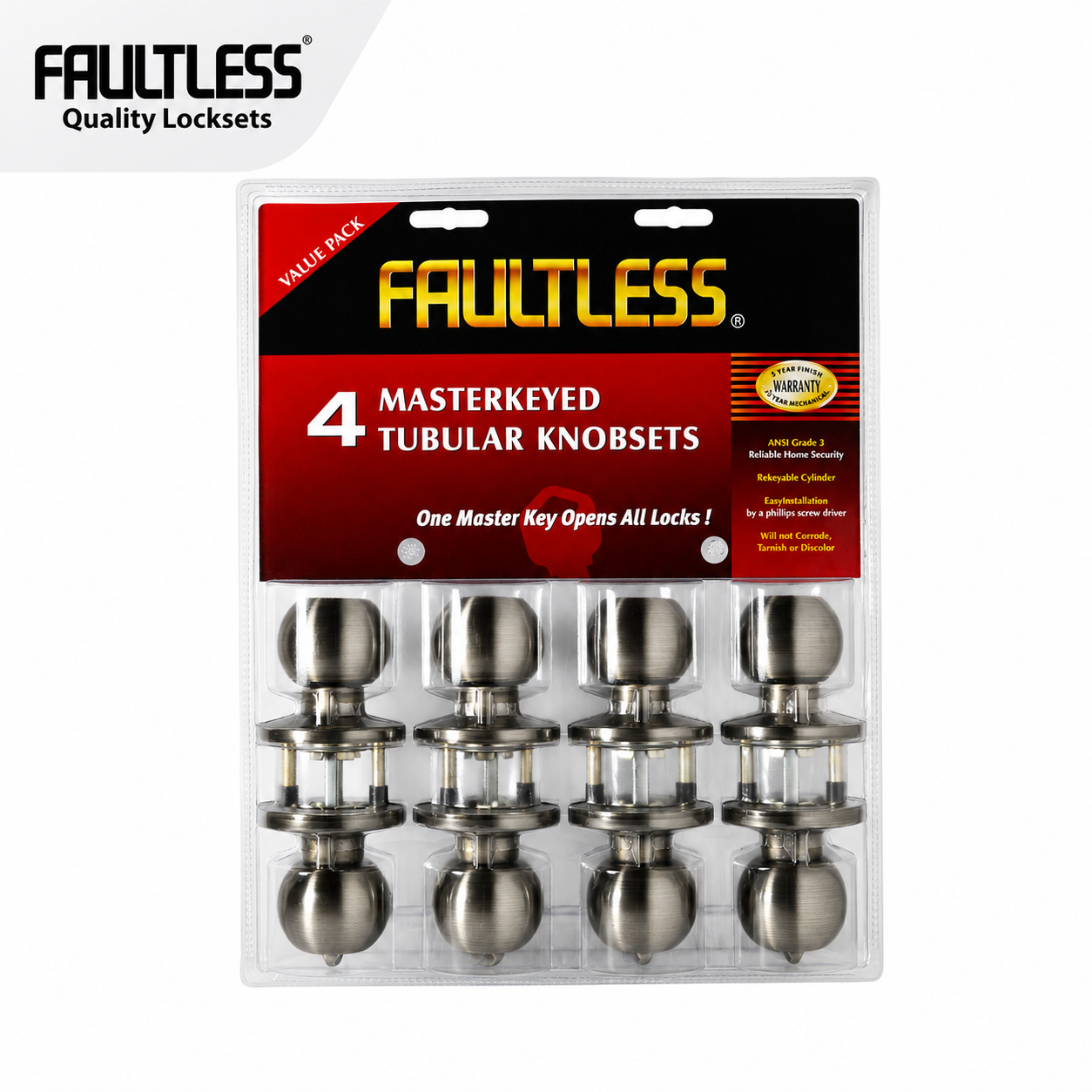 Faultless Knobset T3600-MK4