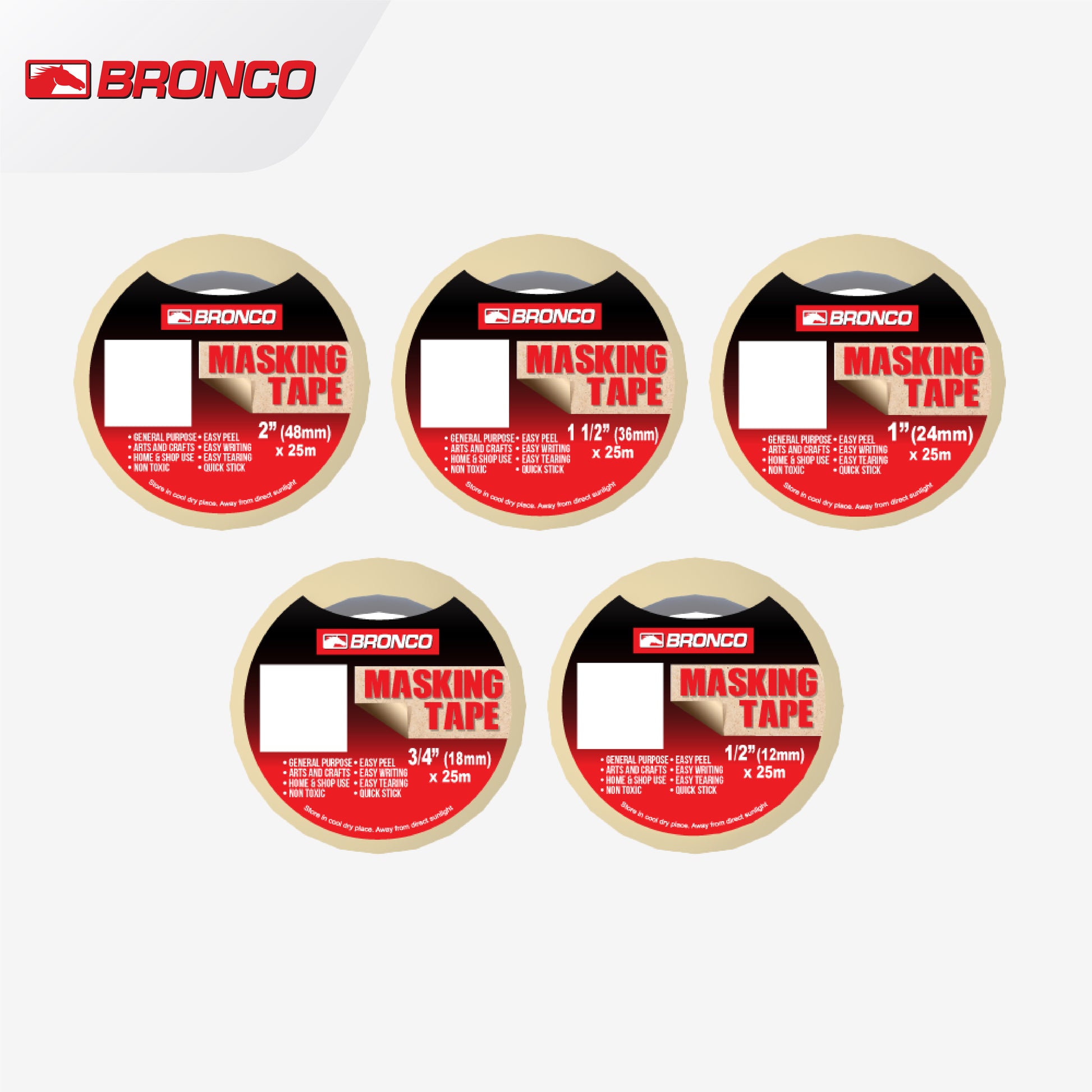 Bronco Masking Tape