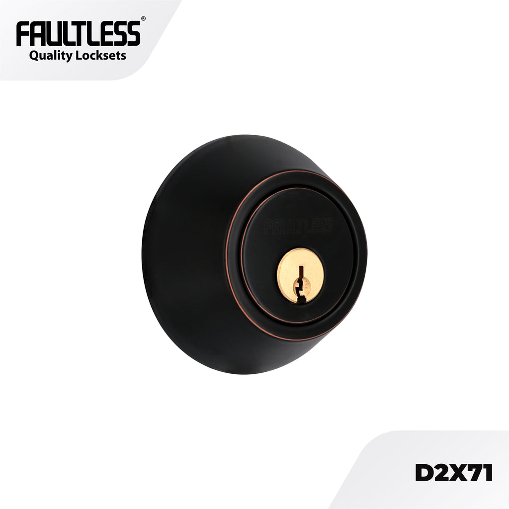 Faultless Deadbolt Black Series