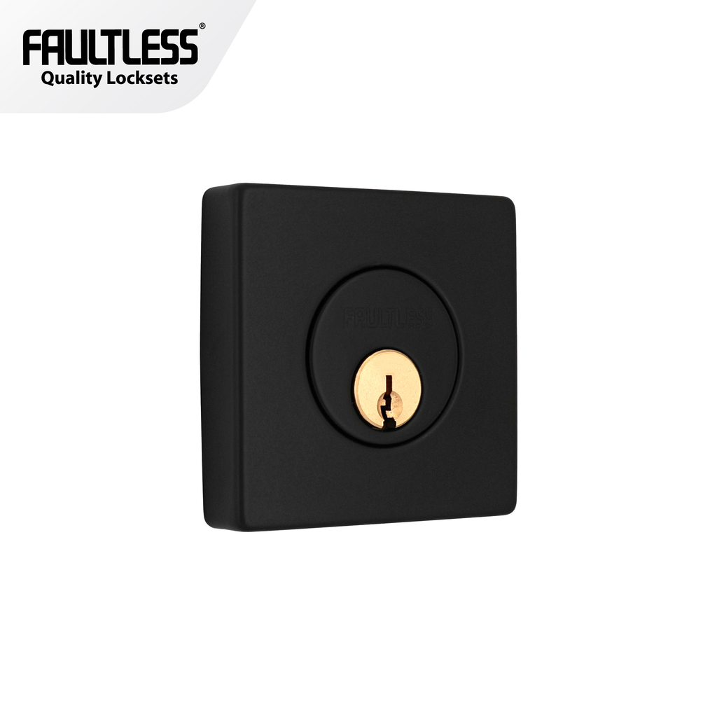 Fault Less 4 Faultless Deadbolt Black Series – GIDCI Hardware Shop