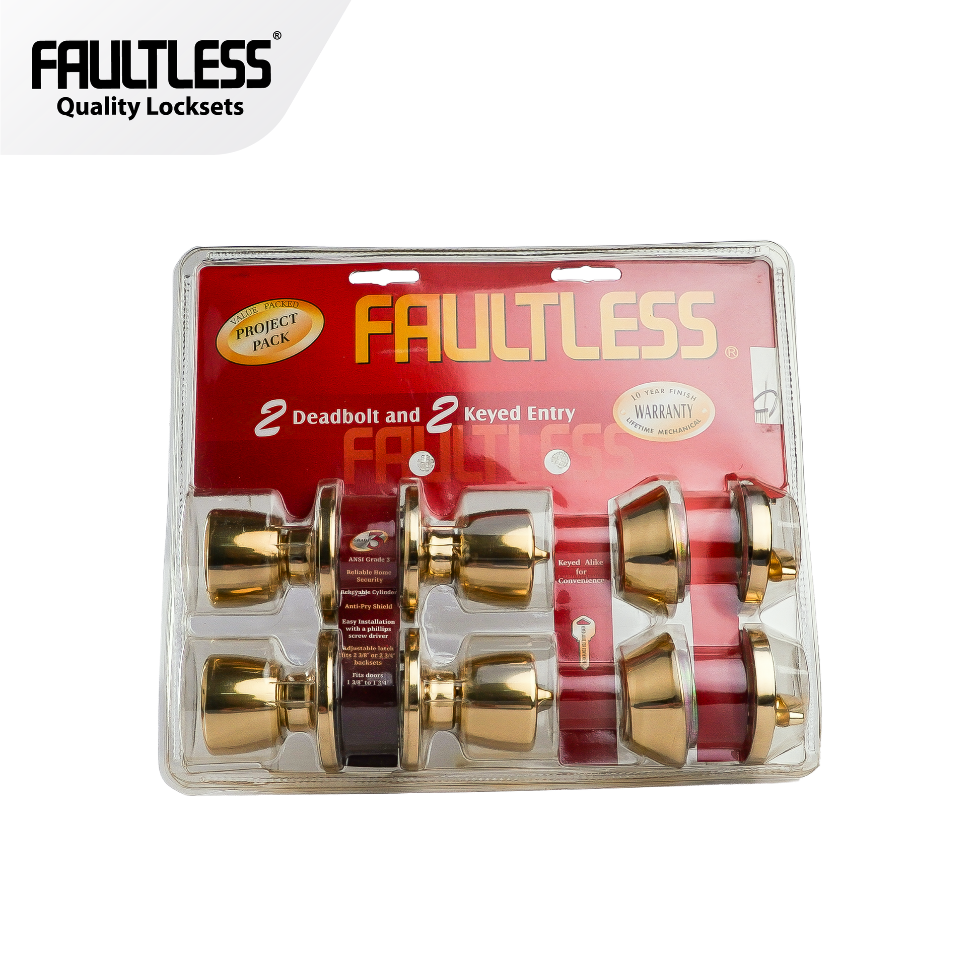 Faultless Combination Door Lock