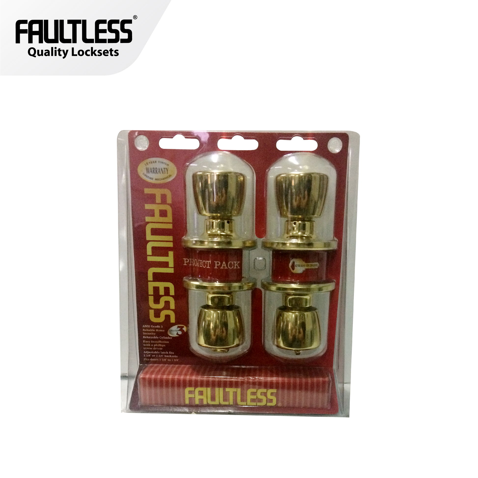 Faultless Knobset - Entrance