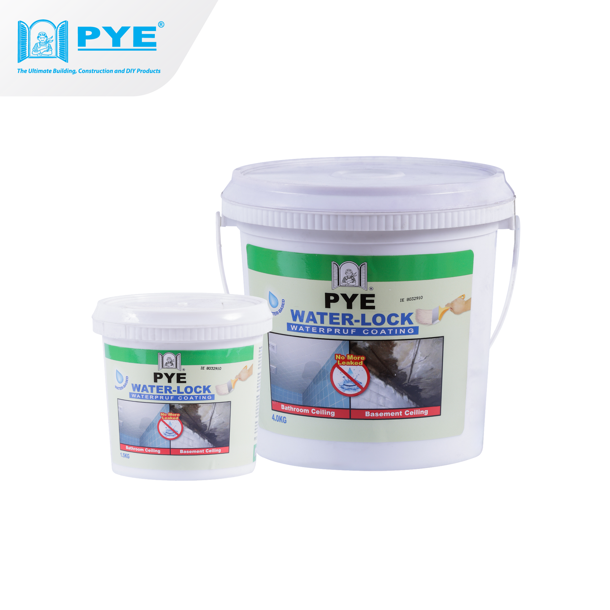 PYE Water-Lock Acrylic Based Masonry Waterproofing Paint